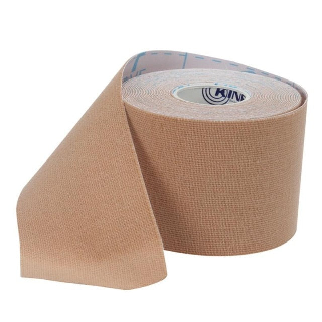 Kinesiology Tape 16 Ft Cotton Elastic Kinesiology Therapeutic Athletic Tape Sizes 1 / 1.5 / 2 / 3 / 4 inch-Fitness Accessories-Fit Sports