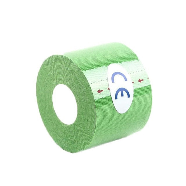 Kinesiology Tape 16 Ft Cotton Elastic Kinesiology Therapeutic Athletic Tape Sizes 1 / 1.5 / 2 / 3 / 4 inch-Fitness Accessories-Fit Sports