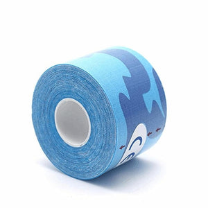 Kinesiology Tape 16 Ft Cotton Elastic Kinesiology Therapeutic Athletic Tape Sizes 1 / 1.5 / 2 / 3 / 4 inch-Fitness Accessories-Fit Sports
