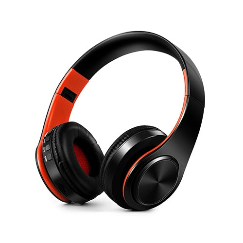 Bluetooth Headphones Wireless Headset with Microphone FM Radio MP3 Player Noise Cancelation Soft Comfortable-Bluetooth Headphones & Accessories-Fit Sports