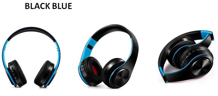 Bluetooth Headphones Wireless Headset with Microphone FM Radio MP3 Player Noise Cancelation Soft Comfortable-Bluetooth Headphones & Accessories-Fit Sports