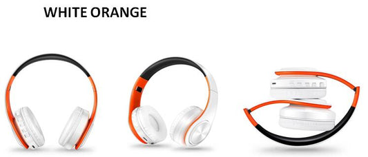 Bluetooth Headphones Wireless Headset with Microphone FM Radio MP3 Player Noise Cancelation Soft Comfortable-Bluetooth Headphones & Accessories-Fit Sports