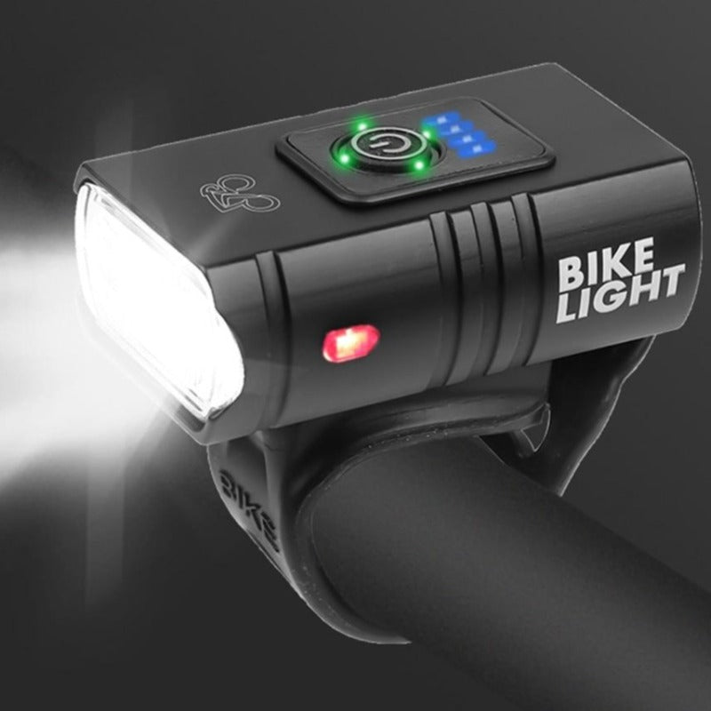 Bright LED Bike Light USB Rechargeable With Bright Tail Light Option 1000MAh lithium battery Multi Purchase Bicycle Light-Bike Accessories-Fit Sports