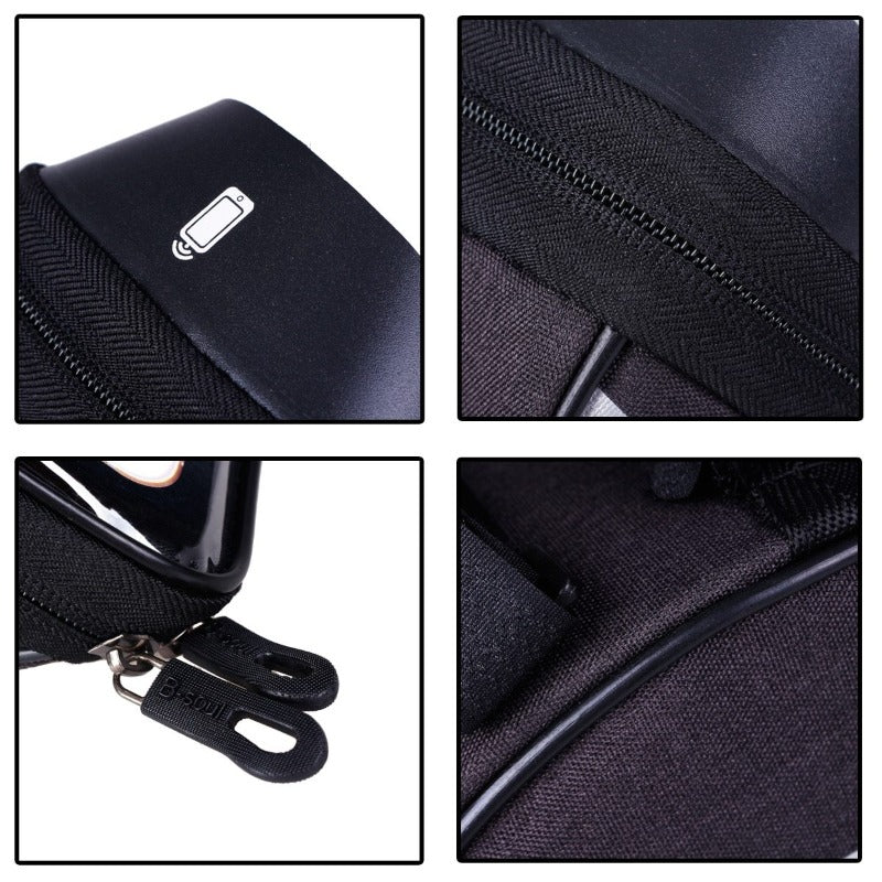 Bike Phone Bag Phone Holder Extra Storage Waterproof For Bike Fits 6.5" iPhone 11 Pro Max S10 Plus Or Smaller-Bike Accessories-Fit Sports