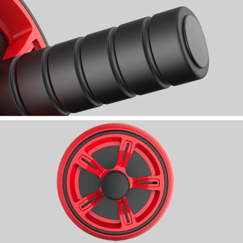 Wheel Ab Roller Great For Total Body Exerciser Abdominal Ab Roller Unisex-Cardio & Exercise Equipment-Fit Sports
