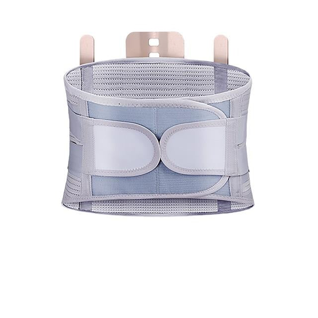 Back Support Belt With 3 Steel Stays Relief for Back Pain Herniated Disc Sciatica Scoliosis Lumbar Support Breathable Mesh Design-Body Support-Fit Sports