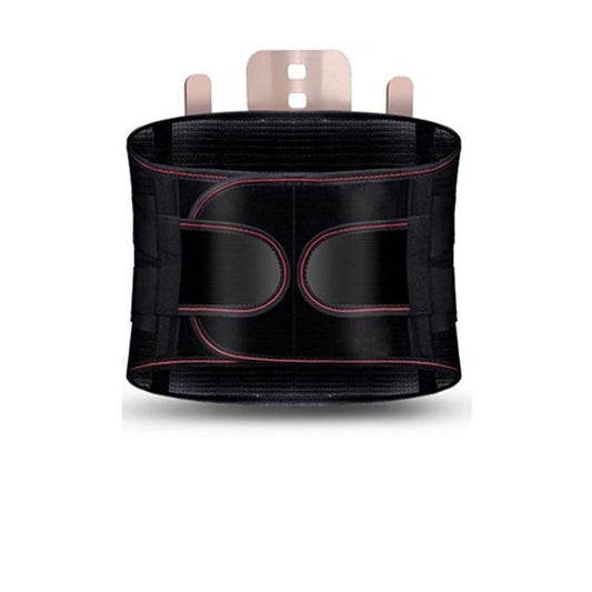 Back Support Belt With 3 Steel Stays Relief for Back Pain Herniated Disc Sciatica Scoliosis Lumbar Support Breathable Mesh Design-Body Support-Fit Sports