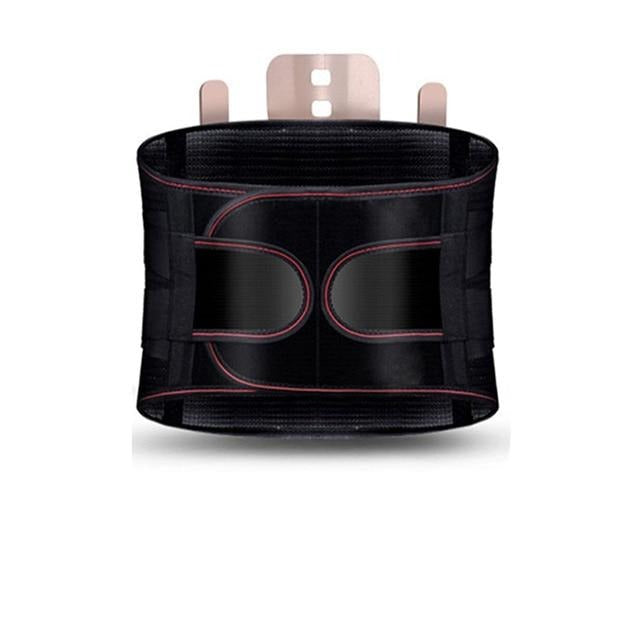 Back Support Belt With 3 Steel Stays Relief for Back Pain Herniated Disc Sciatica Scoliosis Lumbar Support Breathable Mesh Design-Body Support-Fit Sports