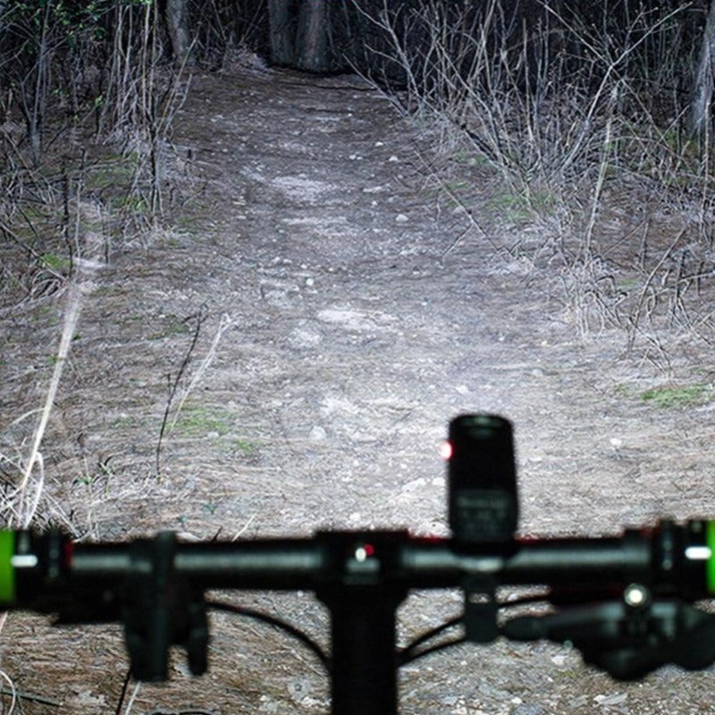 Bright LED Bike Light USB Rechargeable With Bright Tail Light Option 1000MAh lithium battery Multi Purchase Bicycle Light-Bike Accessories-Fit Sports