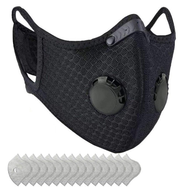 N95 Dust Face Mask - Great For Cycling Jogging Running Mowing Or Other Outdoor Activities-Bike Accessories-Fit Sports