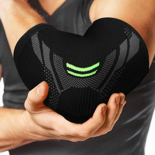 Elbow Brace Compression Support Elbow Support for Tendonitis Tennis Elbow Golf Elbow Reduce Joint Pain During Any Activity Unisex-Body Support-Fit Sports