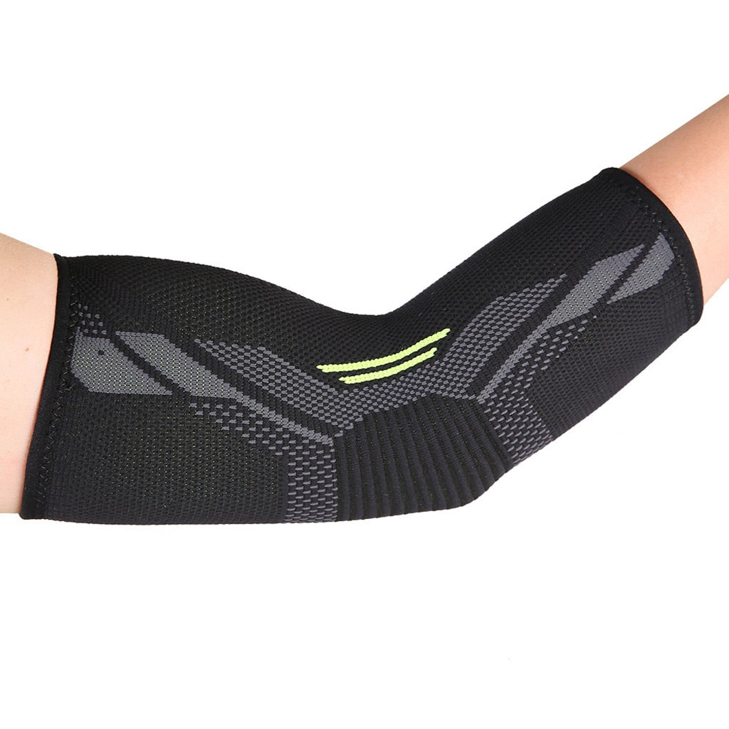 Elbow Brace Compression Support Elbow Support for Tendonitis Tennis Elbow Golf Elbow Reduce Joint Pain During Any Activity Unisex-Body Support-Fit Sports