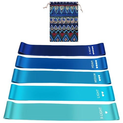 Resistance Bands Set Latex Resistance Bands Great For Home Workouts Fitness Training Yoga Gym Strength Training-Fitness Accessories-Fit Sports