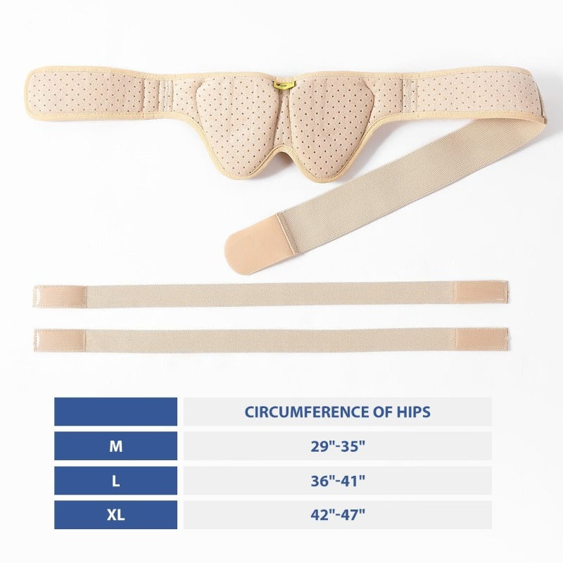 Hernia Belt Truss Support Single Or Double Inguinal Hernia Support Brace 2 Removable Compression Pads Comfortable Material Unisex-Body Support-Fit Sports