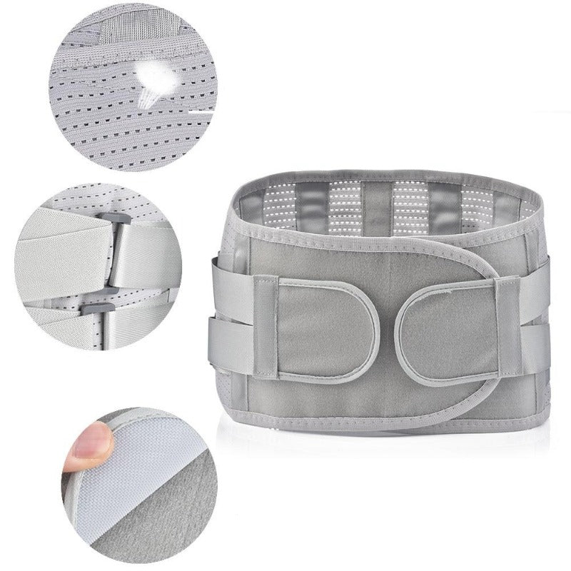 Back Support Belt Relief for Back Pain Herniated Disc Sciatica Scoliosis Lumbar Support Breathable Mesh Design Small To X Large-Body Support-Fit Sports