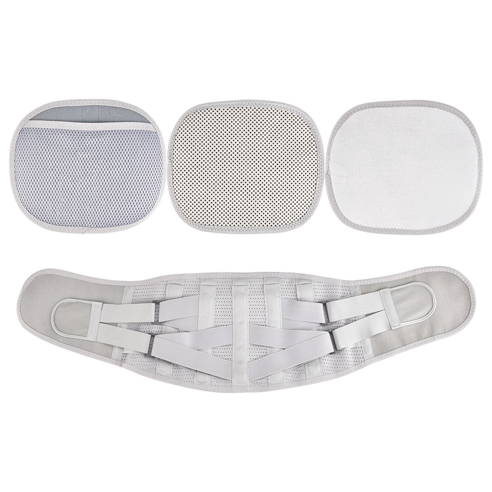 Back Support Belt Relief for Back Pain Herniated Disc Sciatica Scoliosis Lumbar Support Breathable Mesh Design Small To X Large-Body Support-Fit Sports