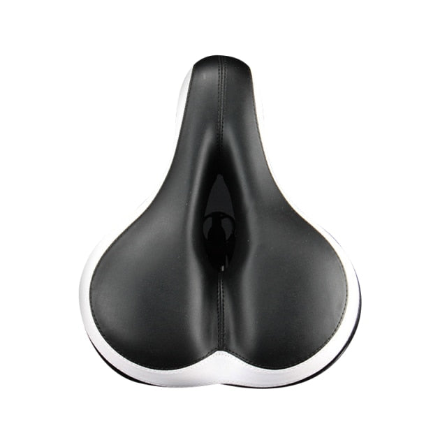 Most Comfortable Bike Seat With Memory Foam Waterproof Bike Saddle Universal Fit Shock Absorbing Including Reflective Band Unisex-Bike Accessories-Fit Sports