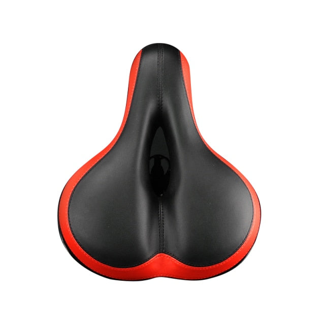Most Comfortable Bike Seat With Memory Foam Waterproof Bike Saddle Universal Fit Shock Absorbing Including Reflective Band Unisex-Bike Accessories-Fit Sports