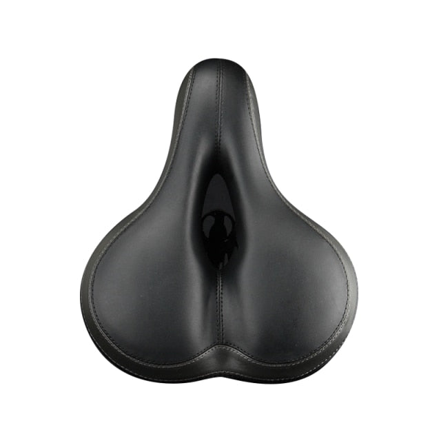 Most Comfortable Bike Seat With Memory Foam Waterproof Bike Saddle Universal Fit Shock Absorbing Including Reflective Band Unisex-Bike Accessories-Fit Sports