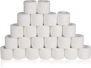 24 Pack Self Adherent Bandage Wrap 2 Inches X 5 Yards Bandage Tape First Aid Tape Self Adhesive Athletic Sports Bandage-Fitness Accessories-Fit Sports