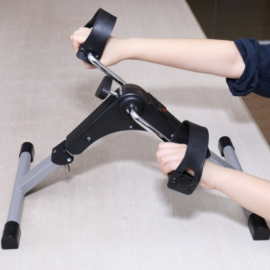 Portable Under Desk Mini Stationary Fitness Bike Indoor Exercise Pedal Bike for Arms Legs