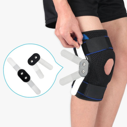 Knee Brace with Side Stabilizers for Support & Stability