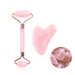 Jade Roller And Gua Sha Face Massage Roller