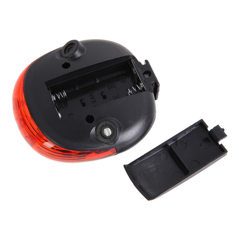 Very Bright Bike Tail Light With 2 Safety Laser Lights, 5 LED Lights And 3 Safety Warning Modes-Bike Accessories-Fit Sports