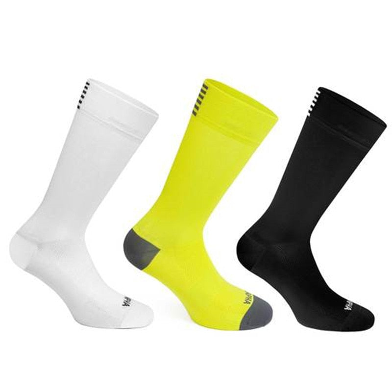 High Quality Compression Socks, Breathable, Great For Sports, Outdoor Activities, Cycling - 2 Sizes-Body Support-Fit Sports