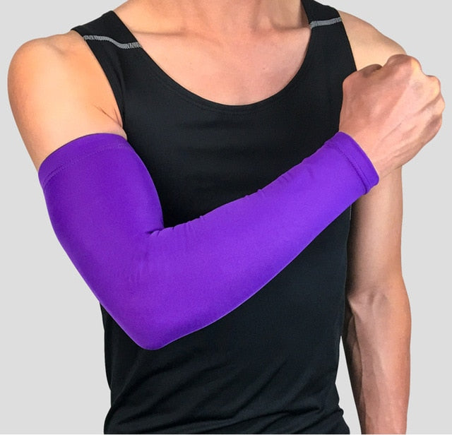 Compression Arm Sleeve, Breathable, Quick Dry, UV Protection, Great For Sports And Other Activities-Fitness Accessories-Fit Sports