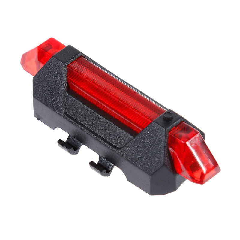 Bright Rear LED Bike light, 6 Color Variations And Safety Warning Light, USB Rechargeable-Bike Accessories-Fit Sports