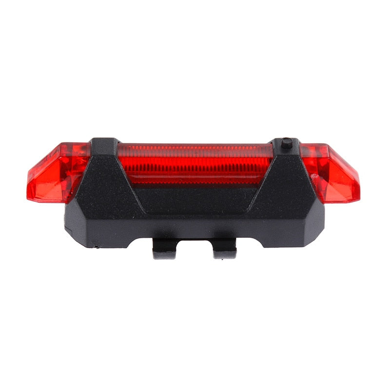 Bright Rear LED Bike light, 6 Color Variations And Safety Warning Light, USB Rechargeable-Bike Accessories-Fit Sports