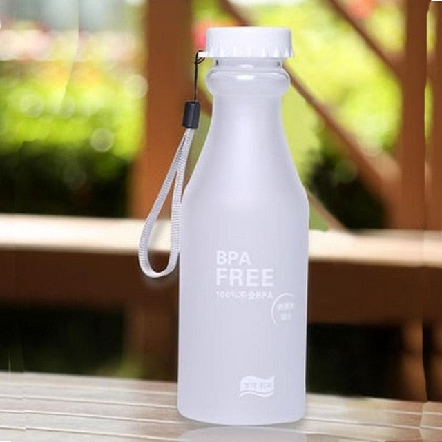 BPA Free Portable 18oz/550mL Water Bottle, Unbreakable, Leak-proof, Vibrant Colours-Fitness Accessories-Fit Sports