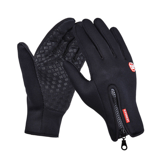 Winter Gloves Insulated Water Proof Touchscreen Great For Driving Cycling Skiing Camping Hiking Unisex-Bike Accessories-Fit Sports