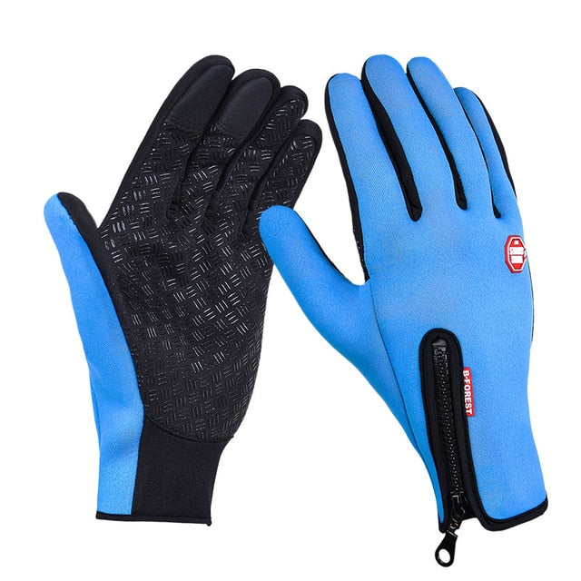 Winter Gloves Insulated Water Proof Touchscreen Great For Driving Cycling Skiing Camping Hiking Unisex-Bike Accessories-Fit Sports
