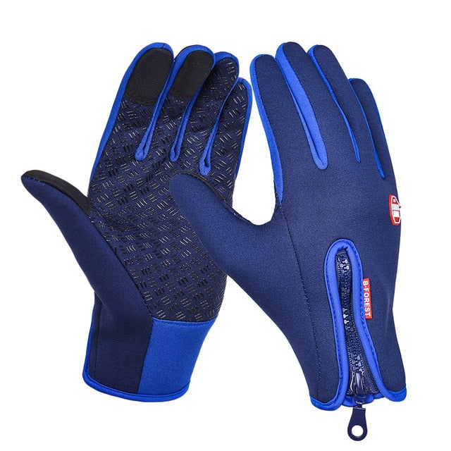 Winter Gloves Insulated Water Proof Touchscreen Great For Driving Cycling Skiing Camping Hiking Unisex-Bike Accessories-Fit Sports