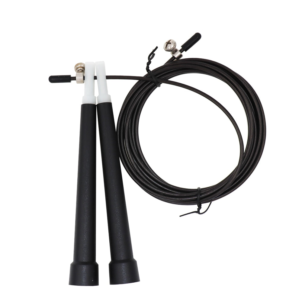 Jump Rope, Adjustable, For Fast Skipping, Great For Endurance And Staying Fit - 9.75'/3M Long-Fitness Accessories-Fit Sports