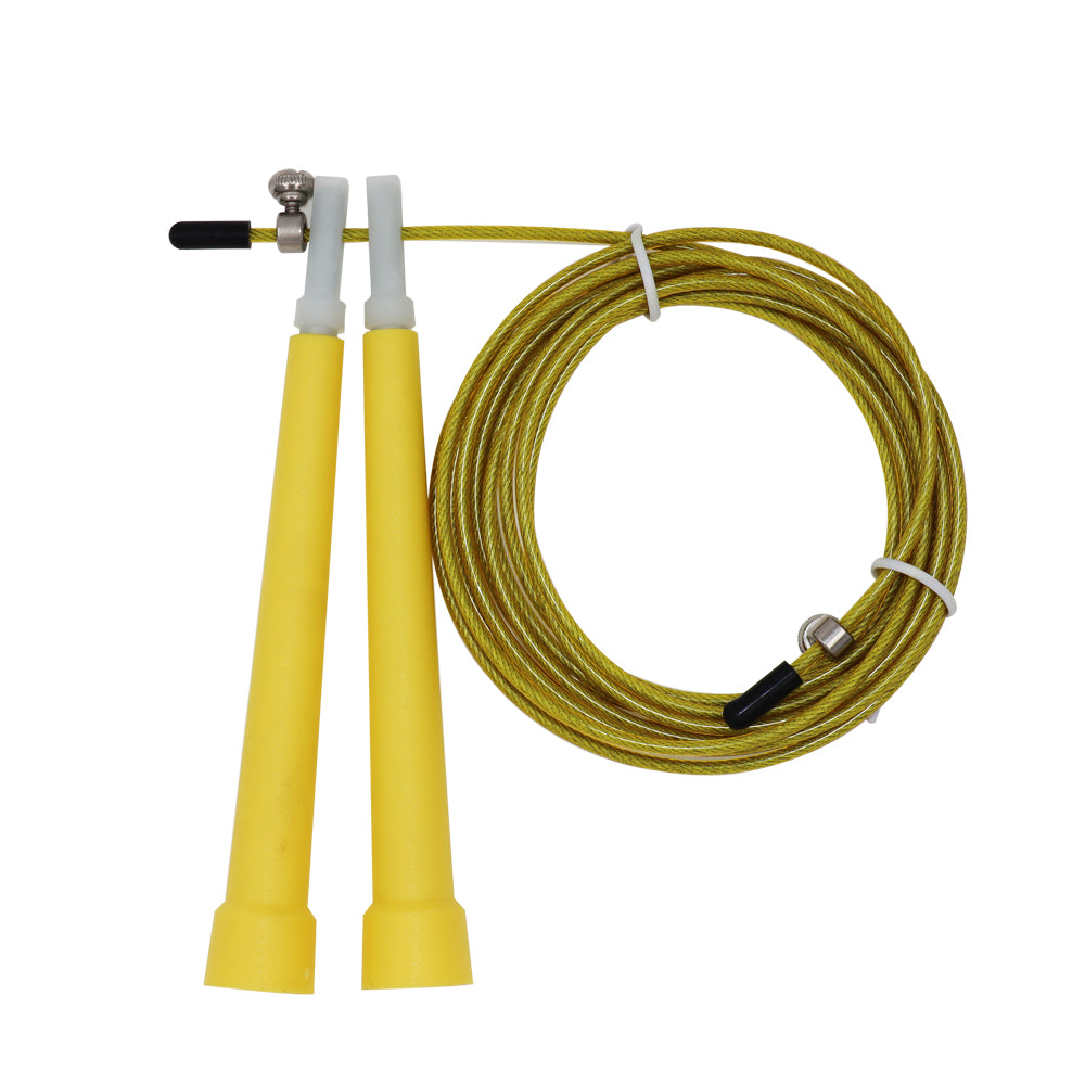 Jump Rope, Adjustable, For Fast Skipping, Great For Endurance And Staying Fit - 9.75'/3M Long-Fitness Accessories-Fit Sports