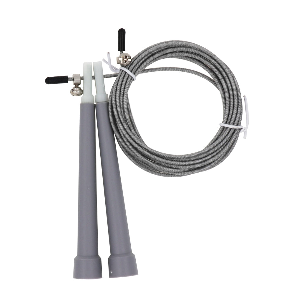 Jump Rope, Adjustable, For Fast Skipping, Great For Endurance And Staying Fit - 9.75'/3M Long-Fitness Accessories-Fit Sports