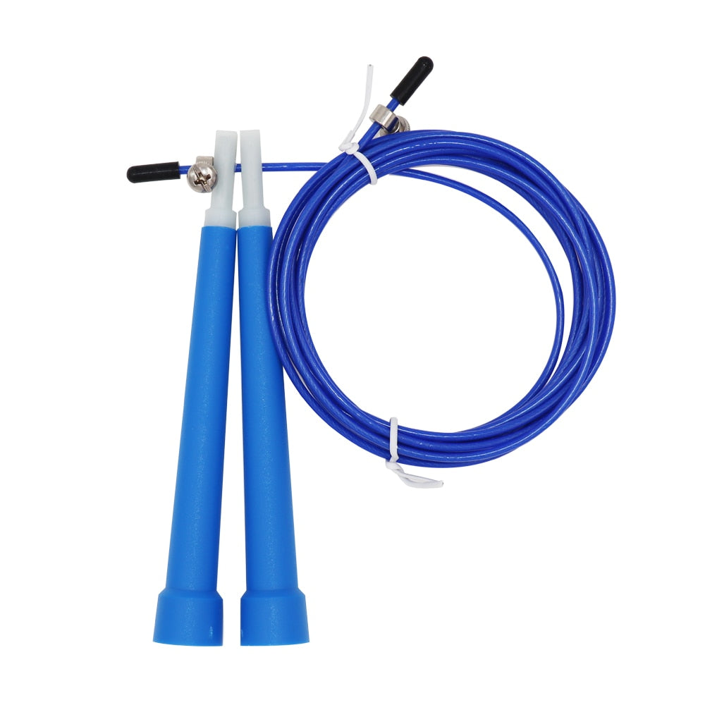 Jump Rope, Adjustable, For Fast Skipping, Great For Endurance And Staying Fit - 9.75'/3M Long-Fitness Accessories-Fit Sports