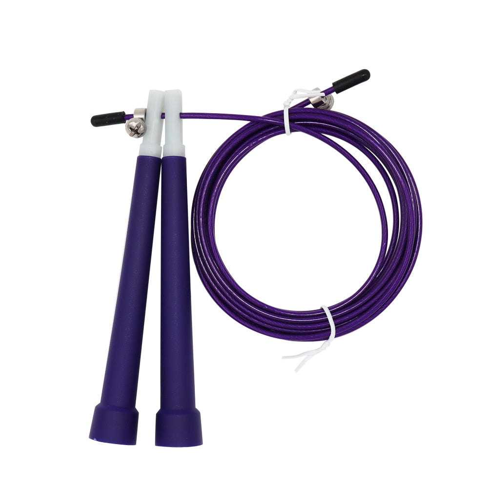 Jump Rope, Adjustable, For Fast Skipping, Great For Endurance And Staying Fit - 9.75'/3M Long-Fitness Accessories-Fit Sports