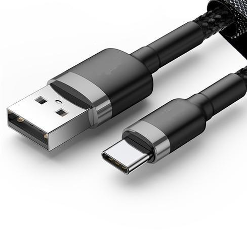 High Quality Fast Charging USB Charging Cable USB C - USB A Cable From 19"/0.5M To 78"/2M Long-Bluetooth Headphones & Accessories-Fit Sports