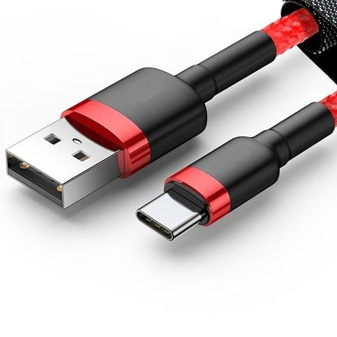 High Quality Fast Charging USB Charging Cable USB C - USB A Cable From 19"/0.5M To 78"/2M Long-Bluetooth Headphones & Accessories-Fit Sports