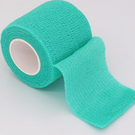 Self-Adherent Sports Bandage Wrap, Self-Adherent Tape 16 Colors, 1,2,3,4"-2.5,5,7.5,10CM Wide x 15'/4.6M-Fitness Accessories-Fit Sports