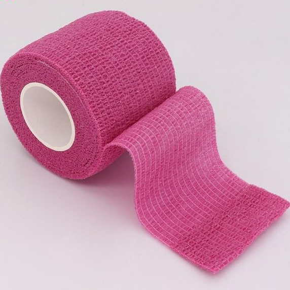 Self-Adherent Sports Bandage Wrap, Self-Adherent Tape 16 Colors, 1,2,3,4"-2.5,5,7.5,10CM Wide x 15'/4.6M-Fitness Accessories-Fit Sports