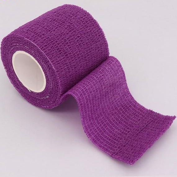 Self-Adherent Sports Bandage Wrap, Self-Adherent Tape 16 Colors, 1,2,3,4"-2.5,5,7.5,10CM Wide x 15'/4.6M-Fitness Accessories-Fit Sports