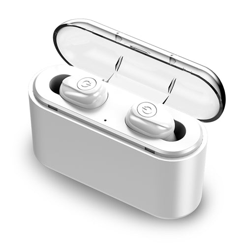 Wireless Earbuds 5D Stereo X8 Bluetooth Earphones Mini TWS Waterproof Headfrees with 2200mAh Power Bank Earphones-Bluetooth Headphones & Accessories-Fit Sports