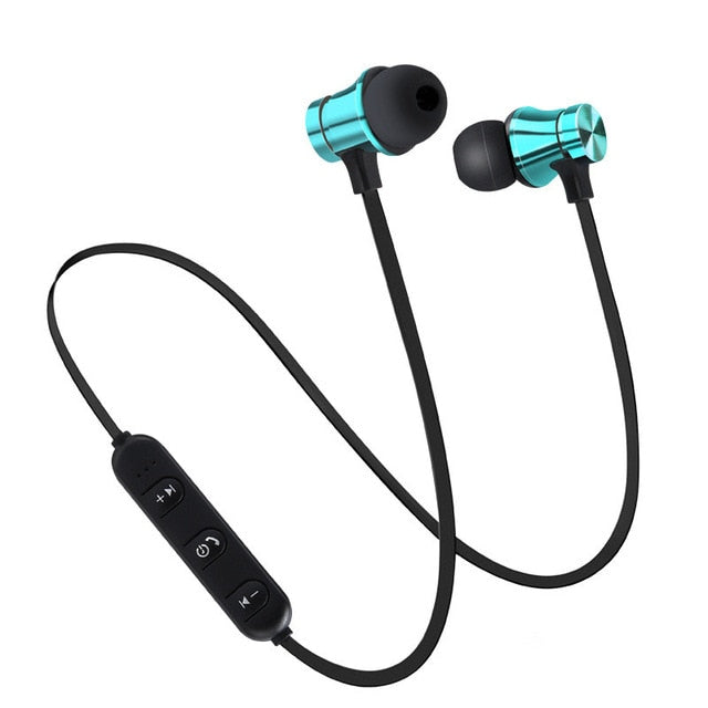 Fit Sports Magnetic Bluetooth Earphones - Waterproof, in-ear with Mic, iPhone, Samsung, And Other Wireless Devices-Bluetooth Headphones & Accessories-Fit Sports
