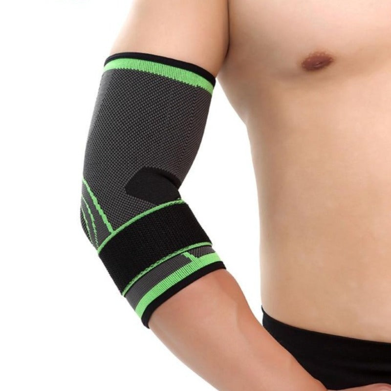 Elbow Brace Elbow Support With Strap For Tendonitis Tennis Elbow Compression Sleeves Golf Elbow Treatment Unisex-Body Support-Fit Sports