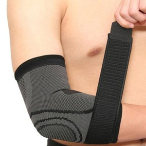 Elbow Brace Elbow Support With Strap For Tendonitis Tennis Elbow Compression Sleeves Golf Elbow Treatment Unisex-Body Support-Fit Sports